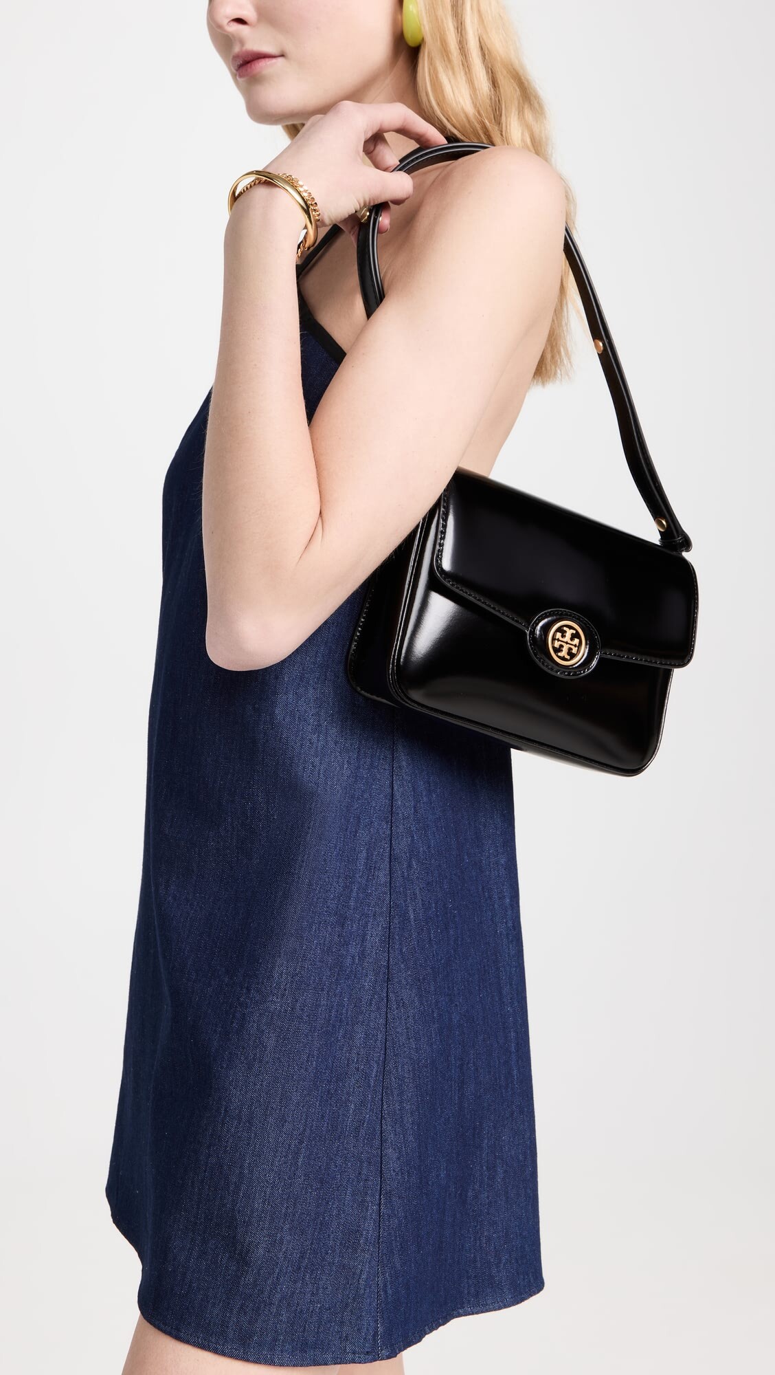 PREORDER: Tory Burch Robinson Spazzolato Convertible Shoulder Bag