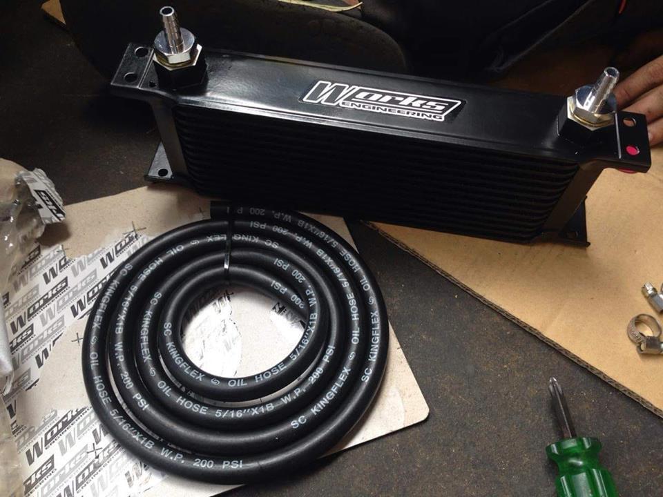 Works ATF Gear Oil Cooler Kit Works Engineering Official Online Store