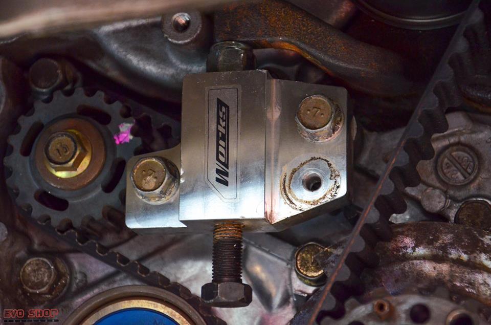 Works Mitsubishi Evo 5 / 6 / 7 / 8 Tensioner Works Engineering