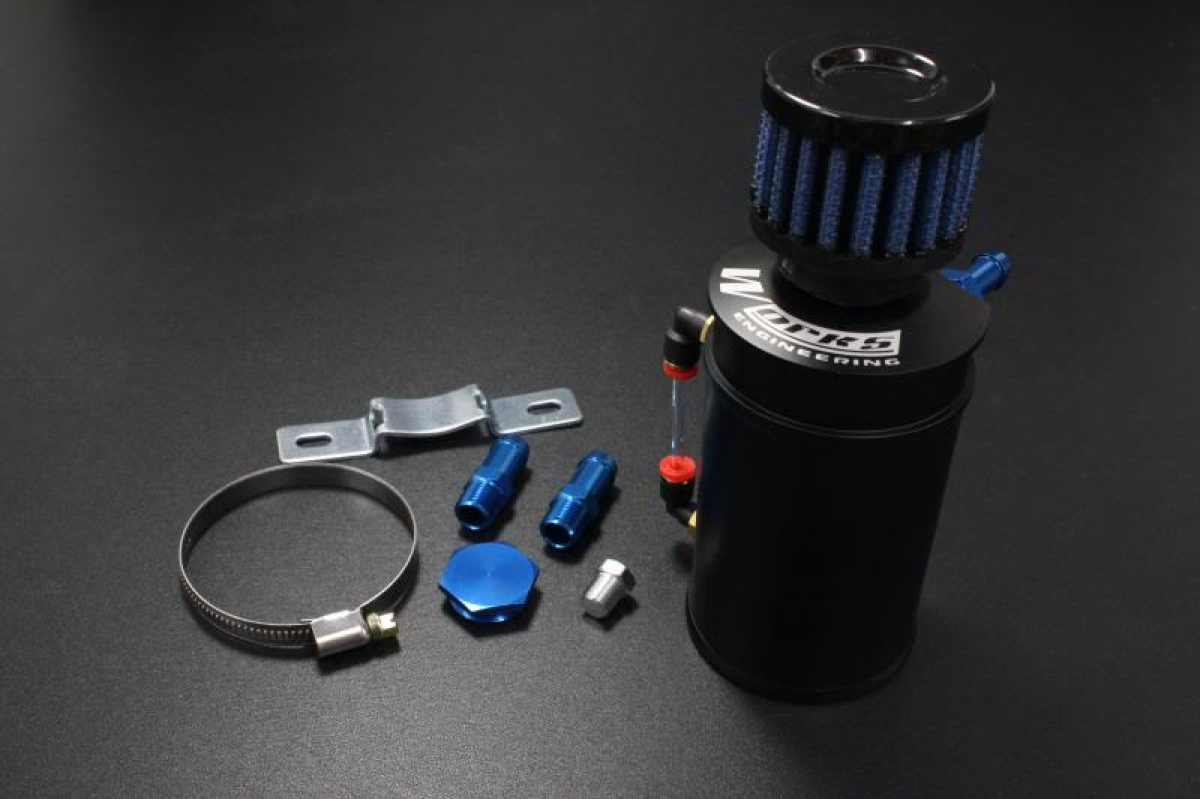 Works Racing Oil Catch Tank with Mini Filter (S) – Works Engineering  Official Online Store