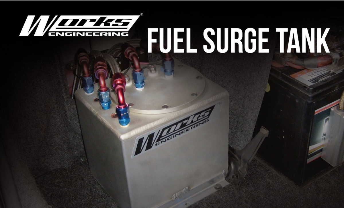 Works Aluminium Fuel Surge Tank 5 liter Works Engineering Official