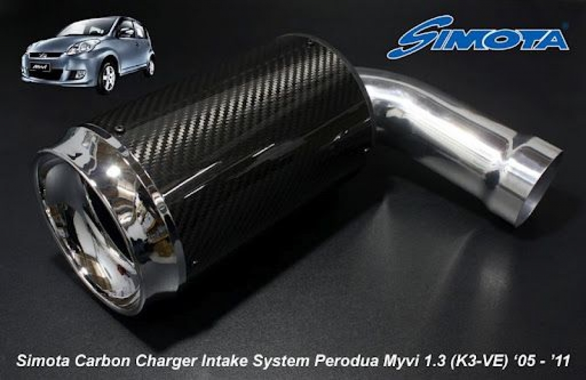 Simota Carbon Charger Air Intake Kit - Perodua Myvi 1.3 