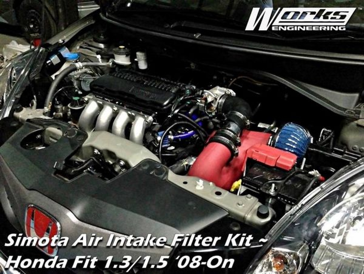 Simota HONDA JAZZ / FIT 1.3 / 1.5 '08ON / CITY BIG TUBE AIR INTAKE KIT Works Engineering