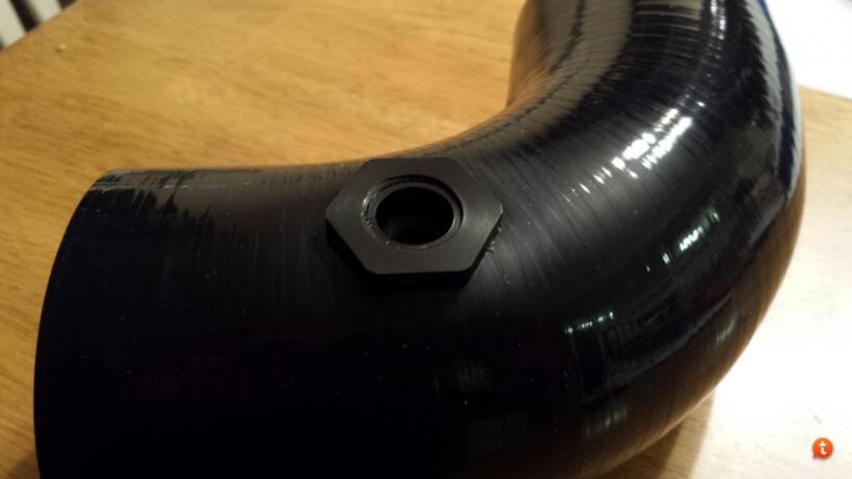 Snow Nozzle Mount Adaptor (for silicone or rubber intake tube) Works Engineering Official