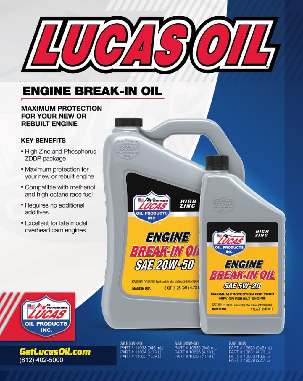 Lucas-Engine-Break-In-Oil-Flyer