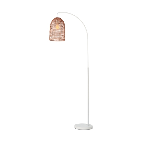 Rattan Shade Floor Lamp – SASAFYNA