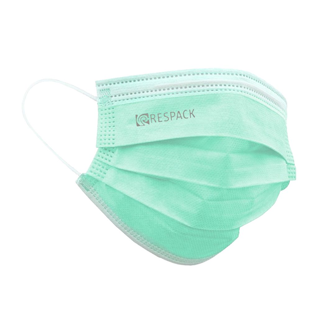 Professional Disposable 4Ply Surgical Mask (Green) PackXpress.my by