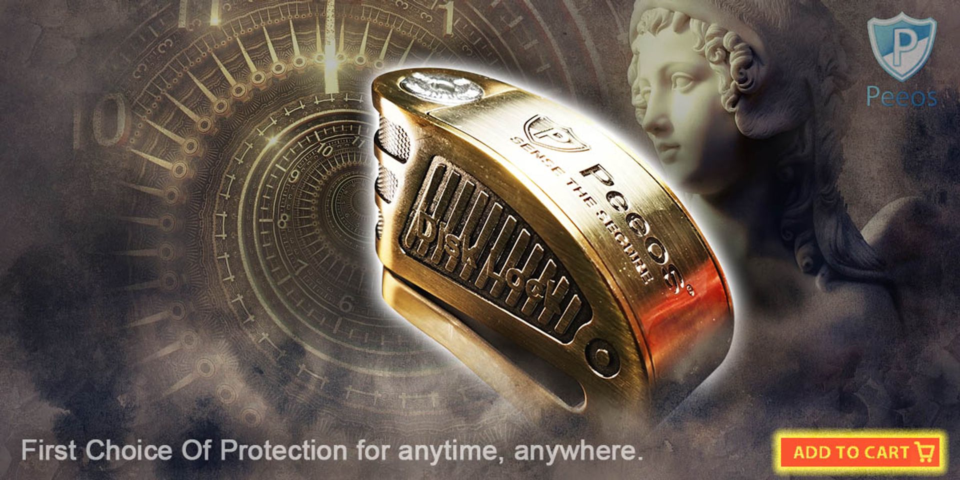 Peeos PD28 Pro Alarm Disk Lock