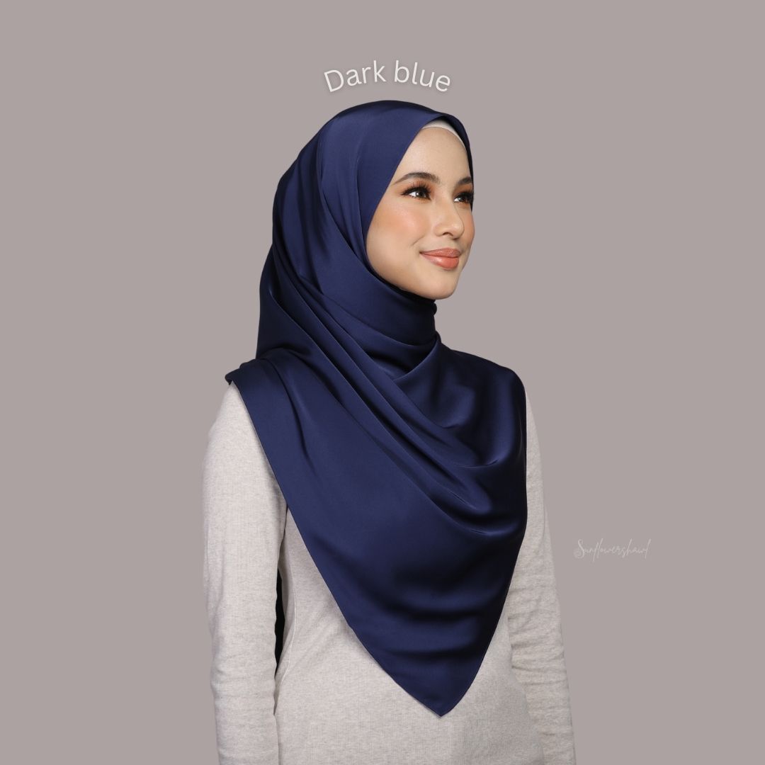 satin matte shawl