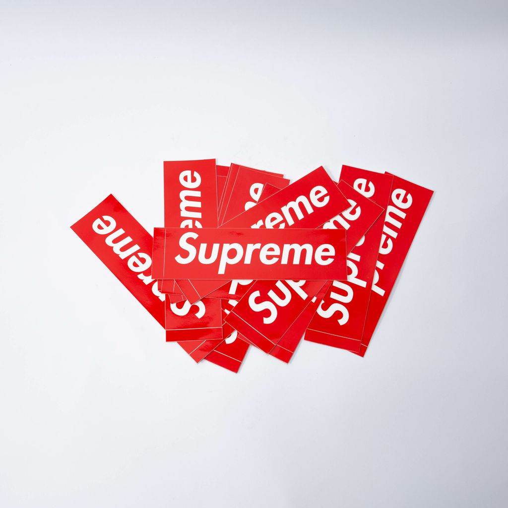 Supreme Gucci Box Logo Sticker Set