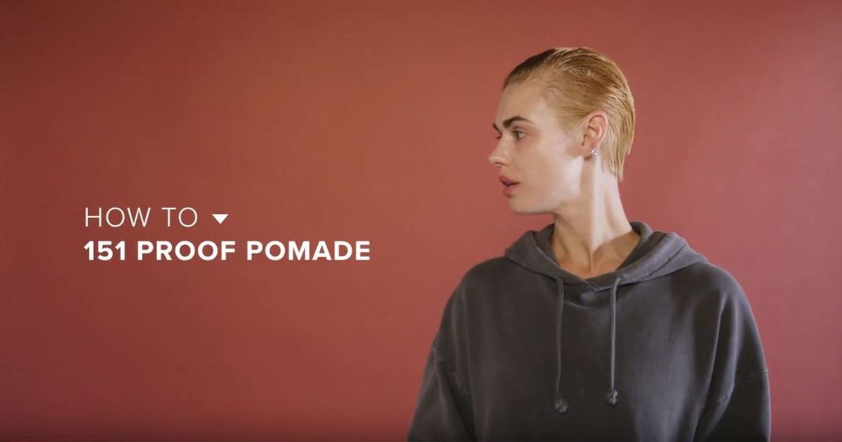 How To Style: 151 Proof Premium Pomade