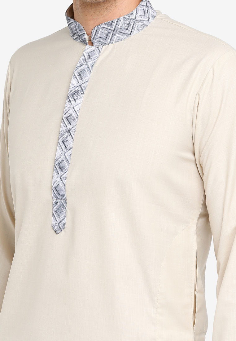 Kurta Pure Cotton Batik Collar2(3).jpg