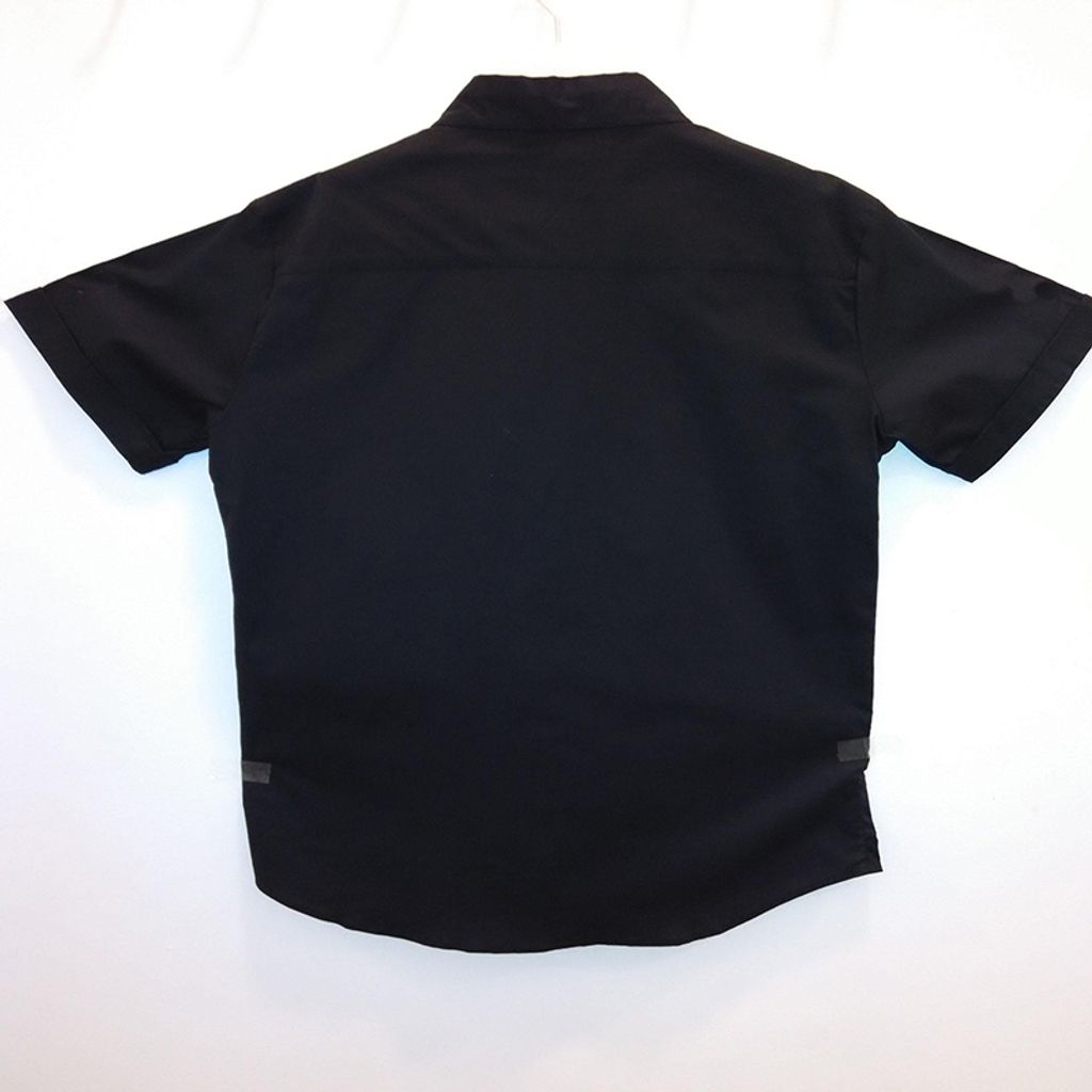 Young Versace - Boys Short Sleeve Shirt - Black 2185.JPG