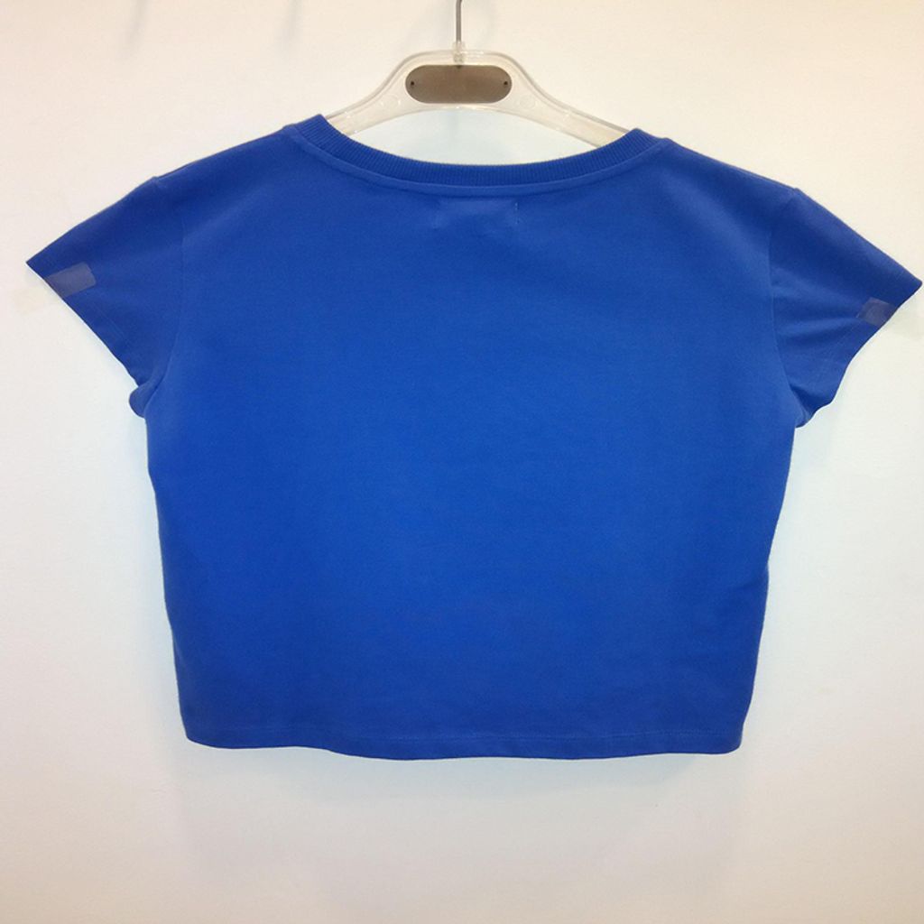 Moschino Teen - Girls Short Sleeve Tshirt - Blue 2120.JPG