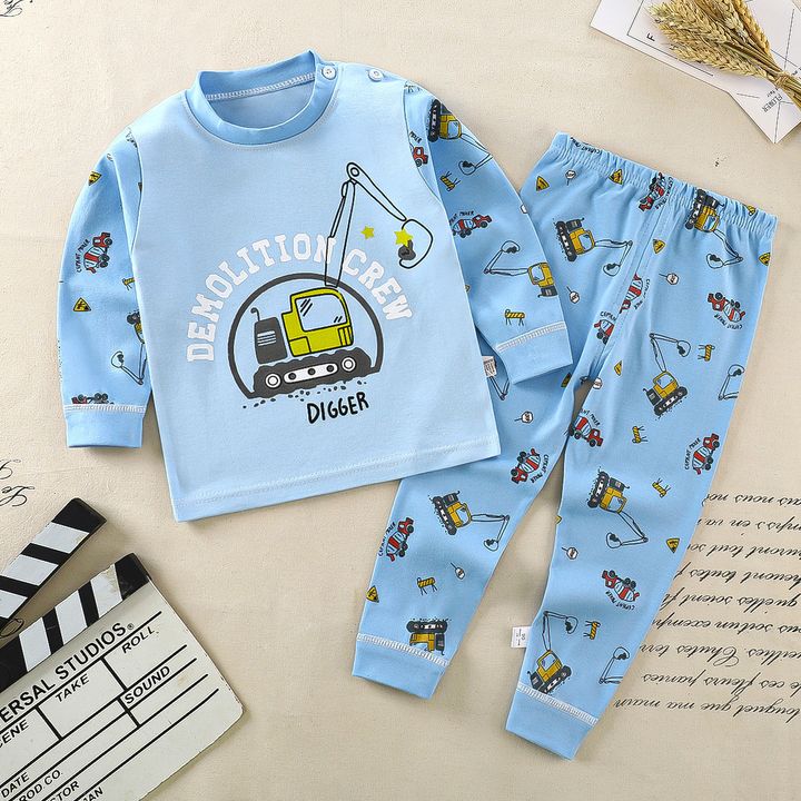 Blue Demolition Crew Pyjama