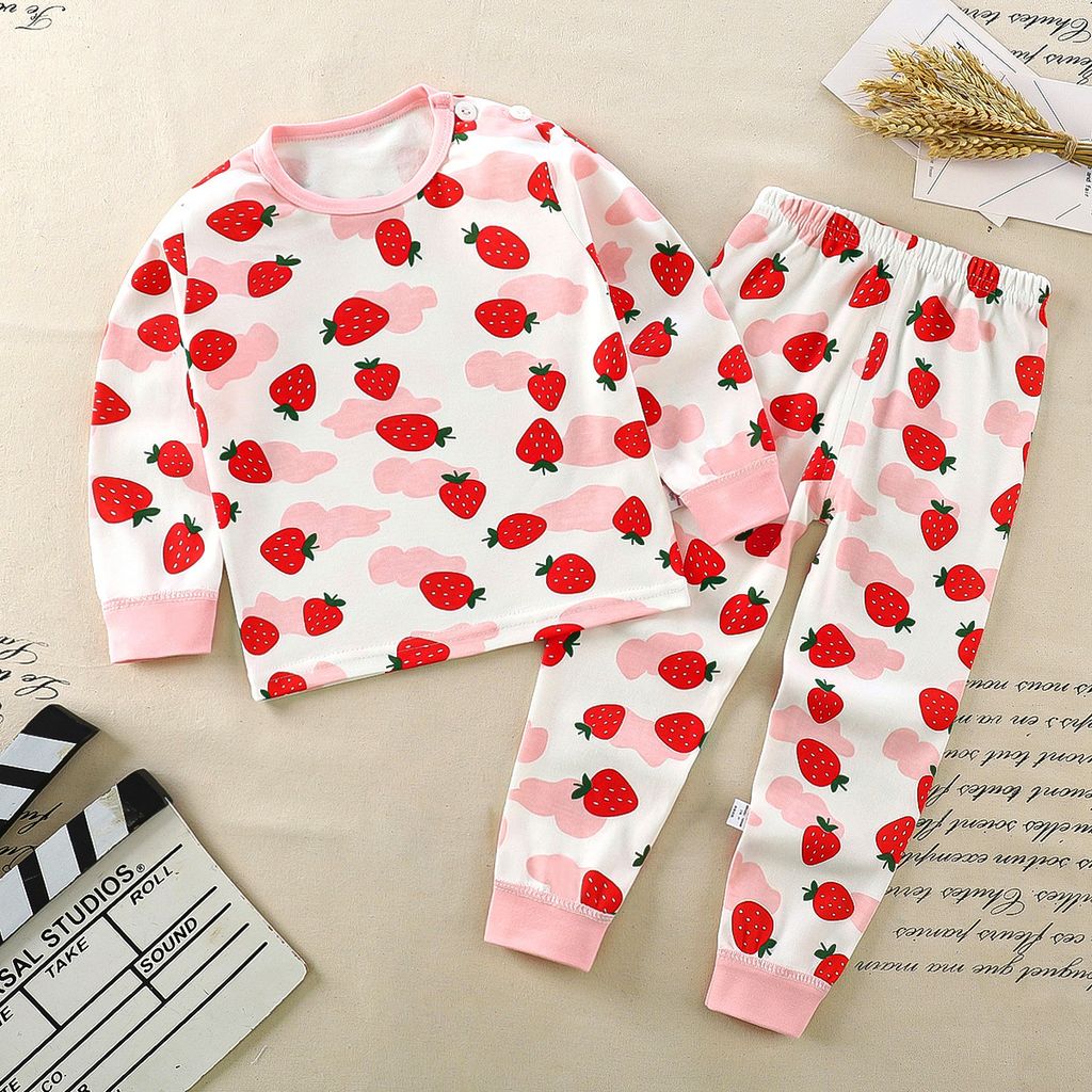 Pink Strawberry Pyjama
