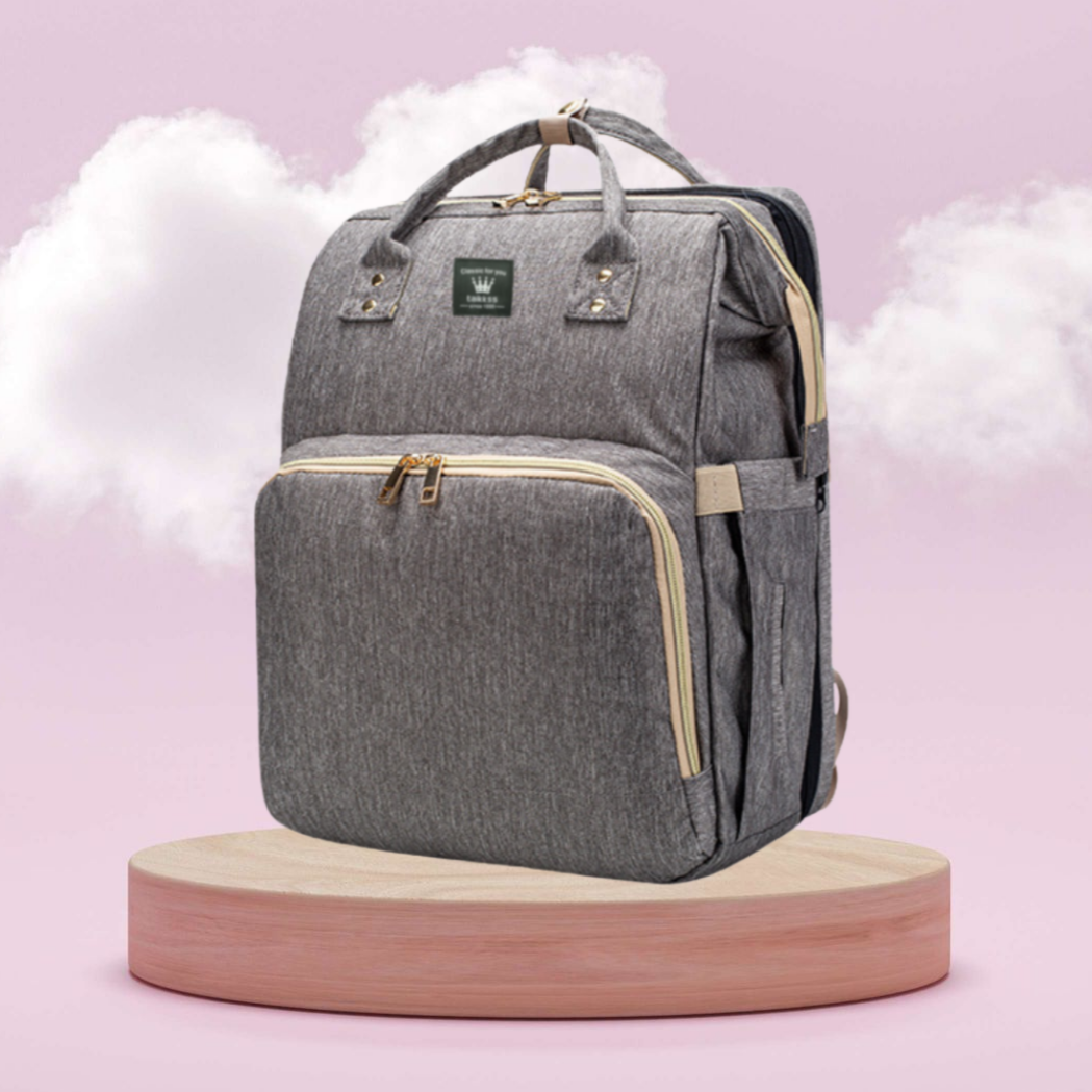 Grey Baby Travel Bag