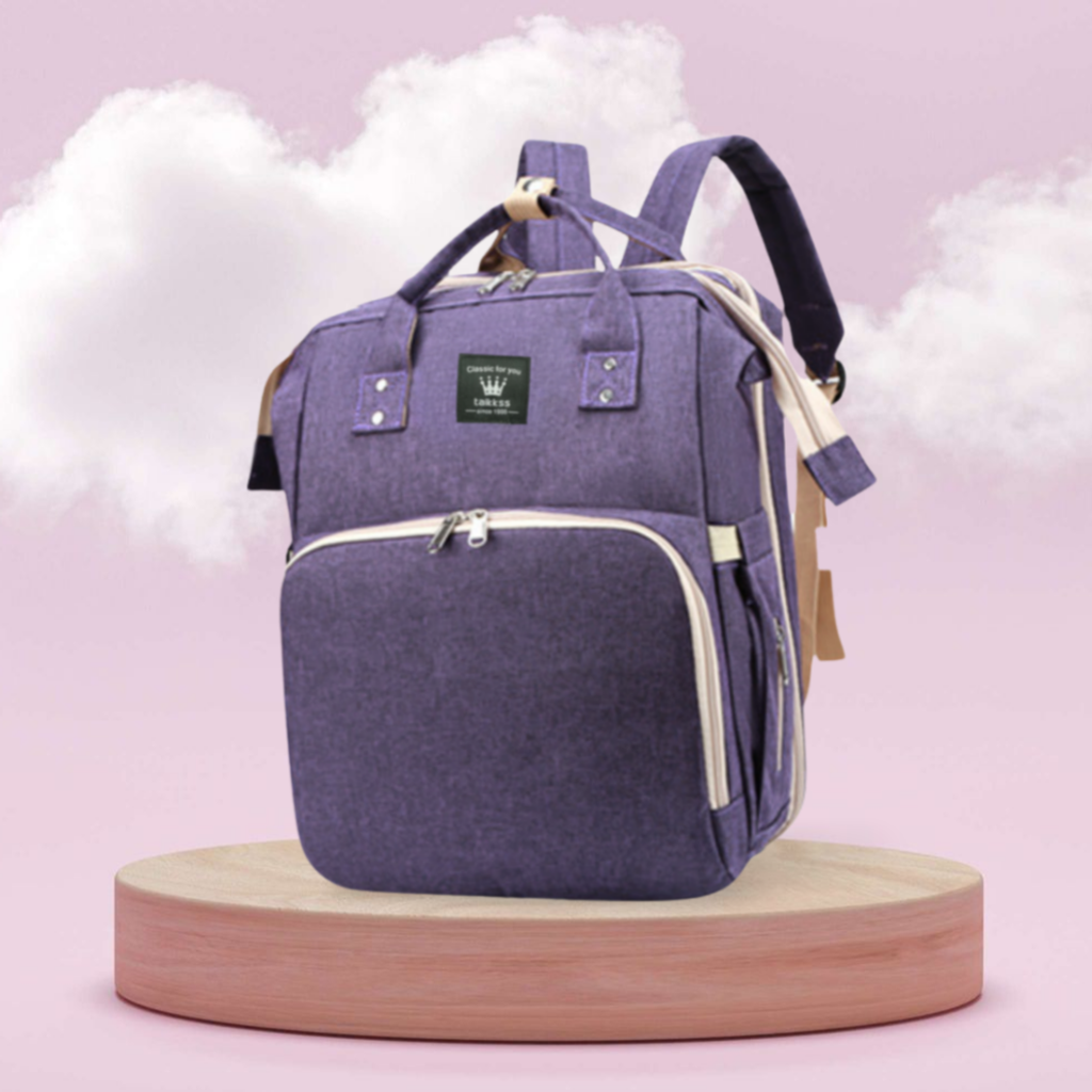 Purple Baby Travel Bag