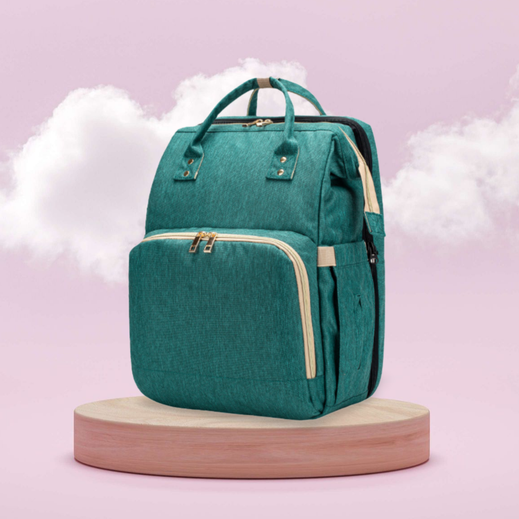 Teal Baby Travel Backpack