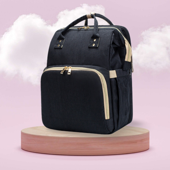 Black Baby Travel Backpack