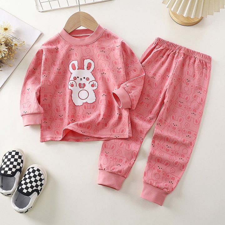 PINK RABBIT SLEEPWEAR SET