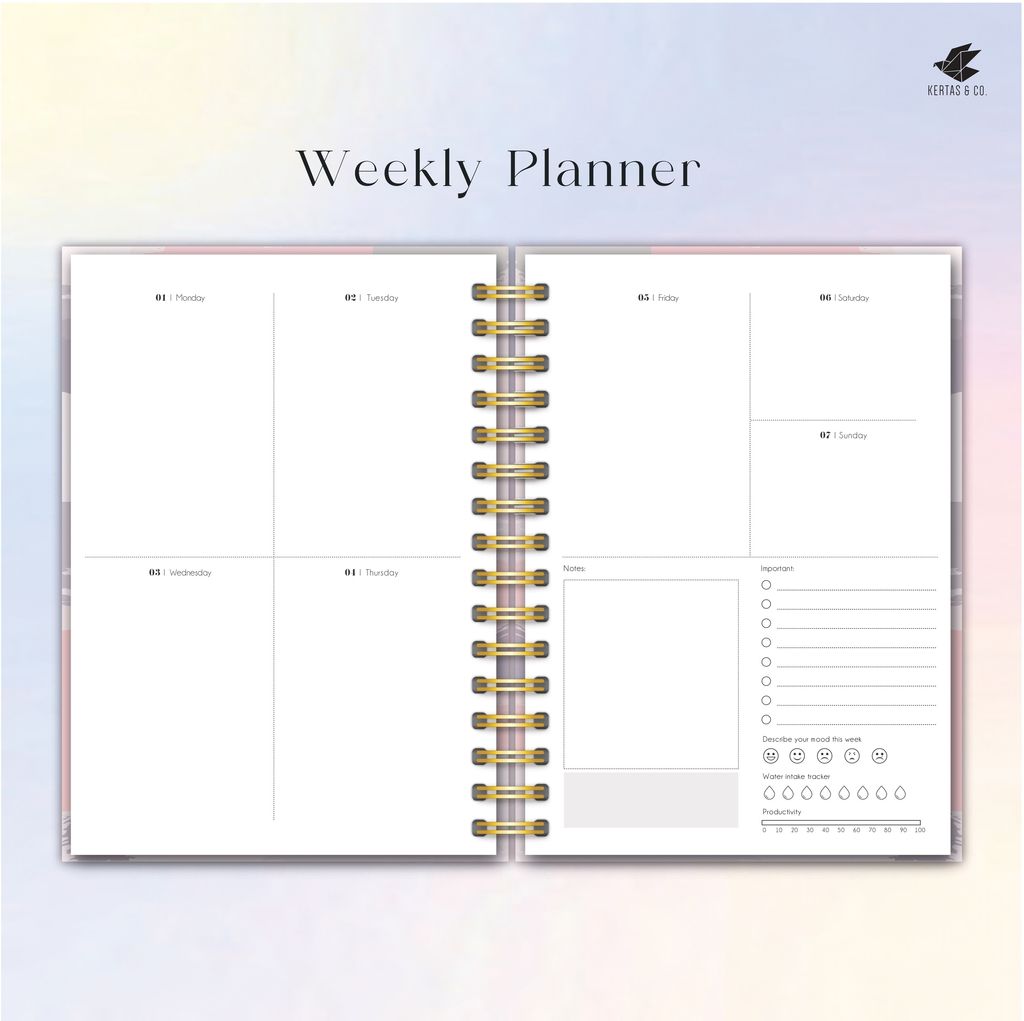 Serenity: Day Planner 2024