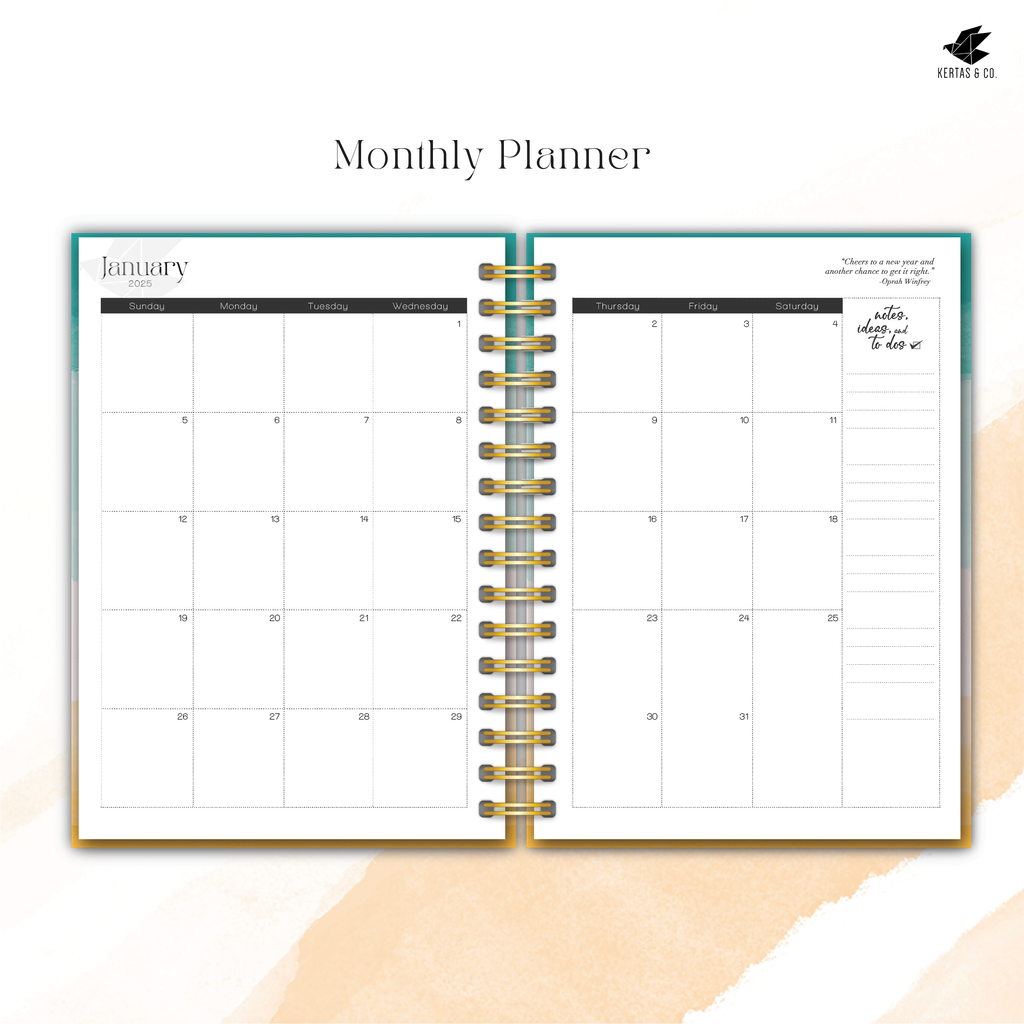 MONTHLY PLANNER