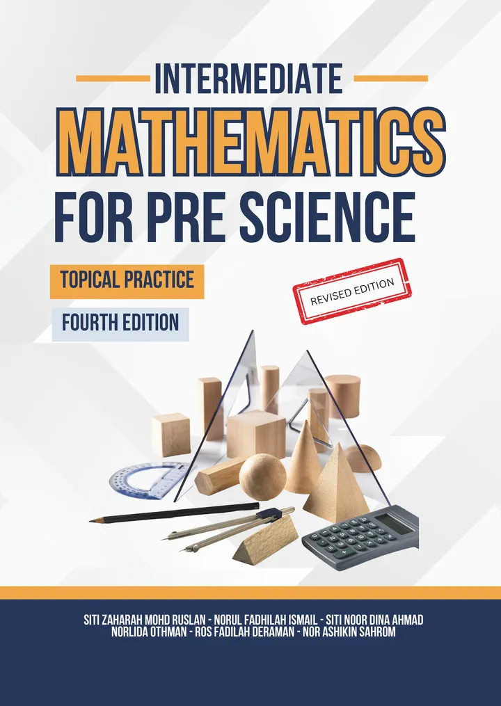 Intermediate Mathematics for Pre-Science Book Cover_Page_1
