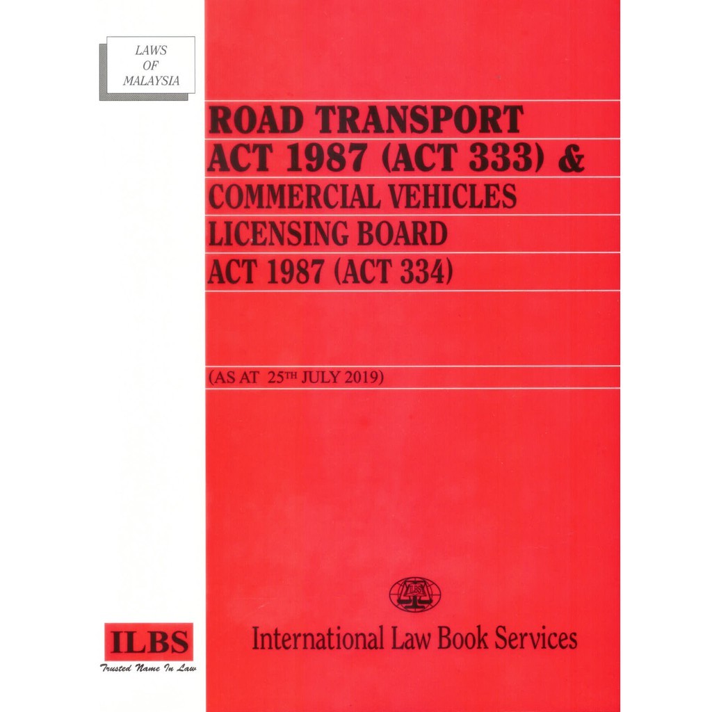 Picture of Road Transport Act 1987