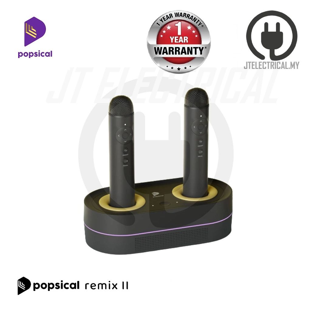 Popsical Remix II Home Karaoke System + Harman Kardon