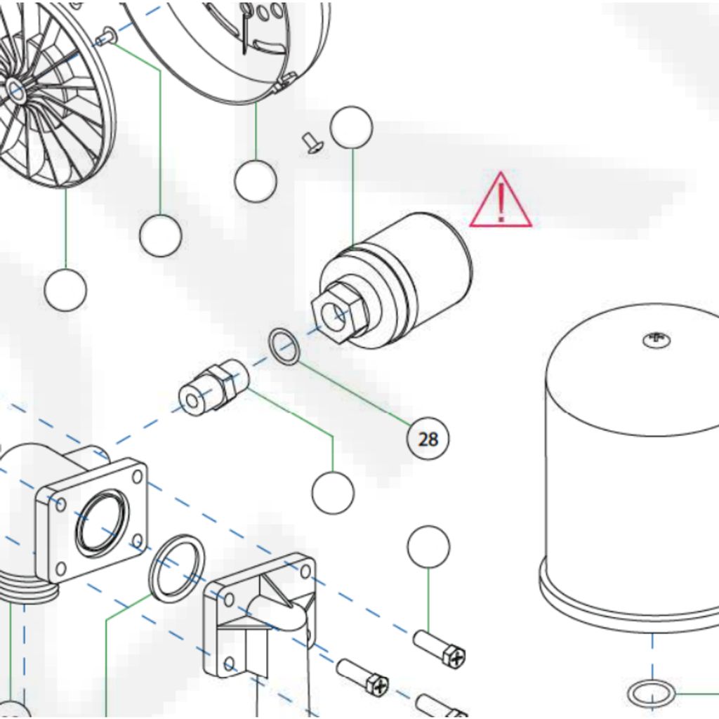 A130JACK PRESSURE SWITCH GASKET 3