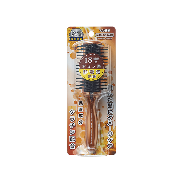 【VeSS】日本防靜電梳子/添加角蛋白成分氨基酸護髮梳 AKJ-800