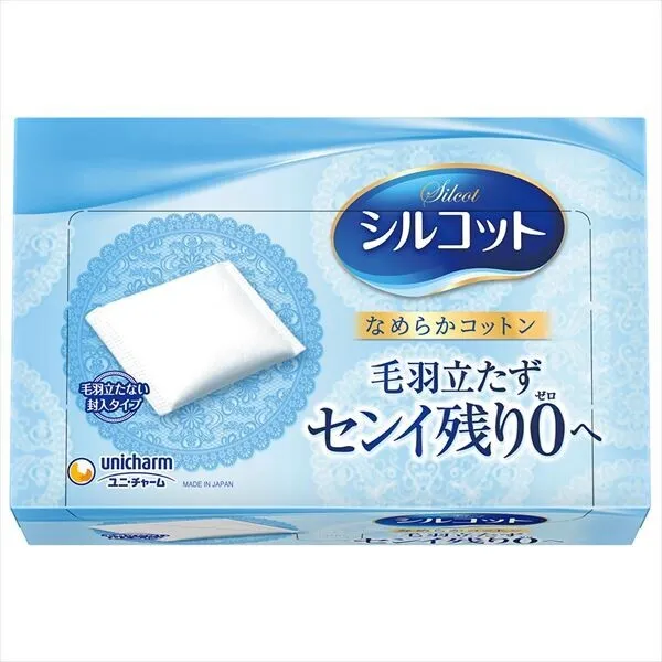 【unicharm】Silcot 絲花 經典化妝棉 80片裝
