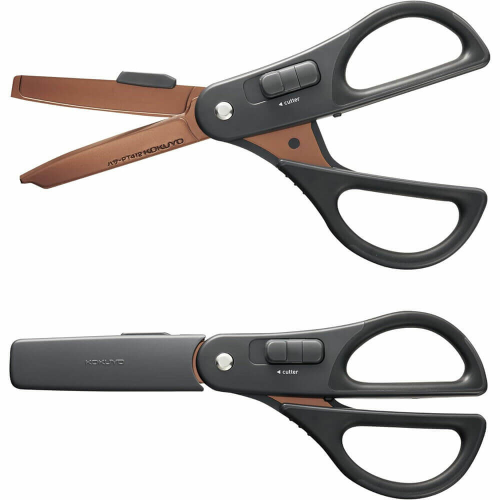 【KOKUYO】兩用機能剪刀-剪刀+拆箱剪刀