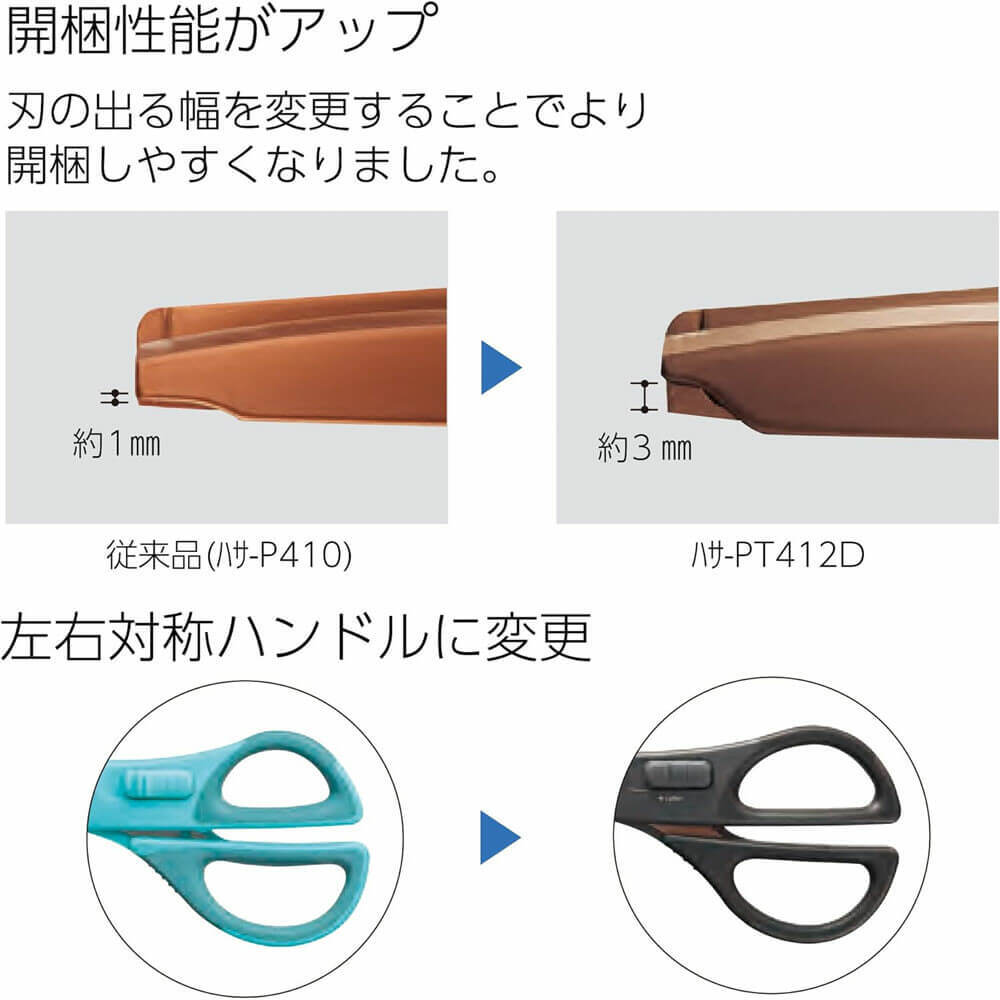 【KOKUYO】兩用機能剪刀-剪刀+拆箱剪刀