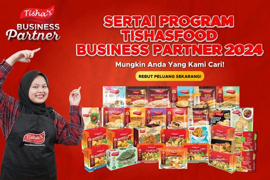 <CENTER> BUSINESS PARTNER 2024! | Tisha's Food