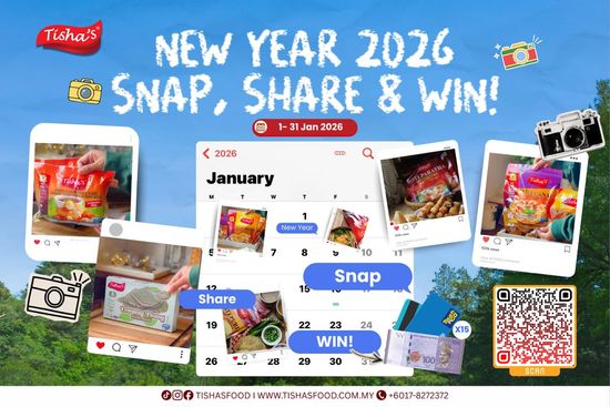 <CENTER> TISHA'S NEW YEAR 2026 CONTEST | Tisha's Food