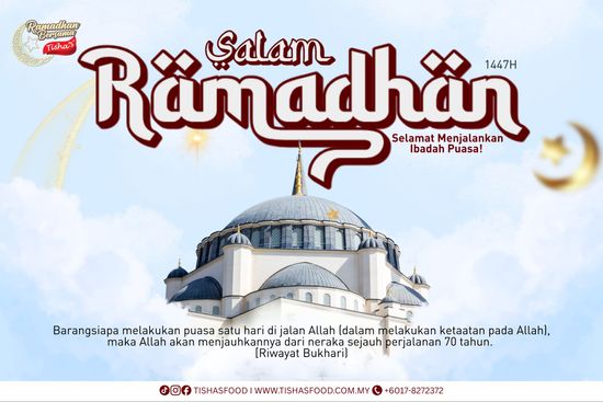 <CENTER> SALAM RAMADHAN 1447H <BR> | Tisha's Food