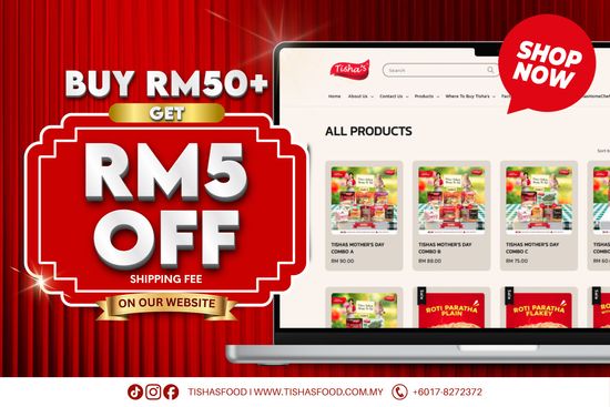 <center> TISHAS WEBSITE DISCOUNTS | Tisha's Food