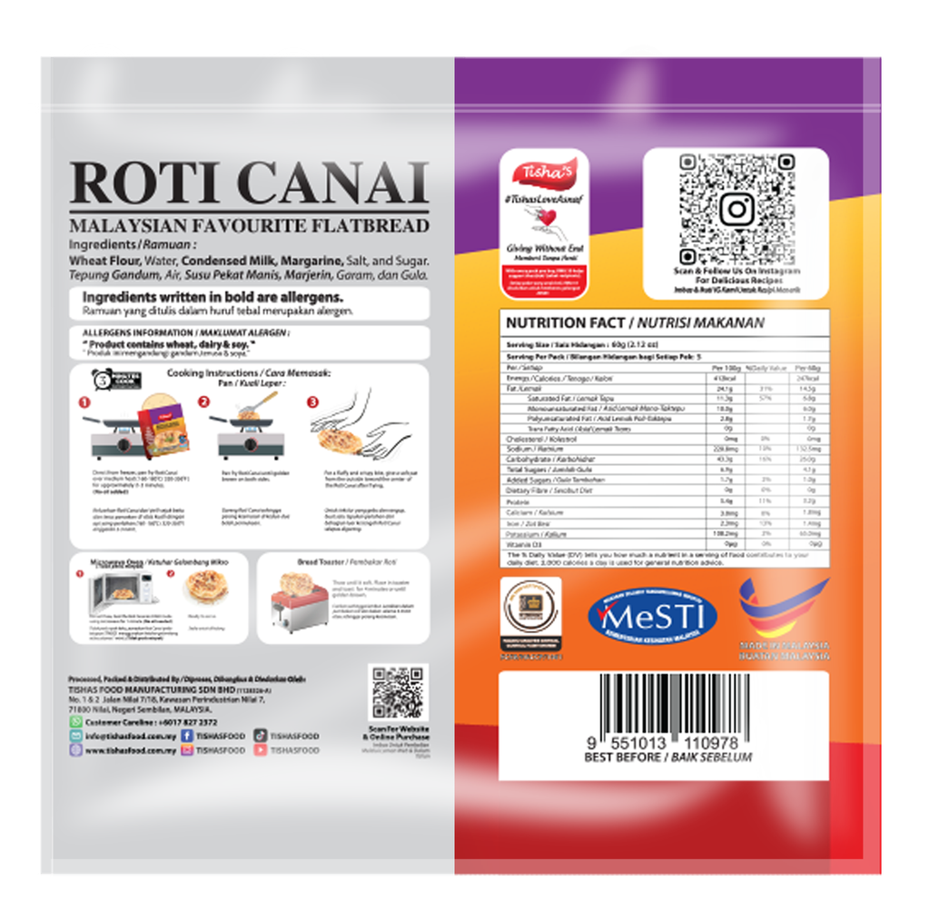 Roti Canai 2025 BACK