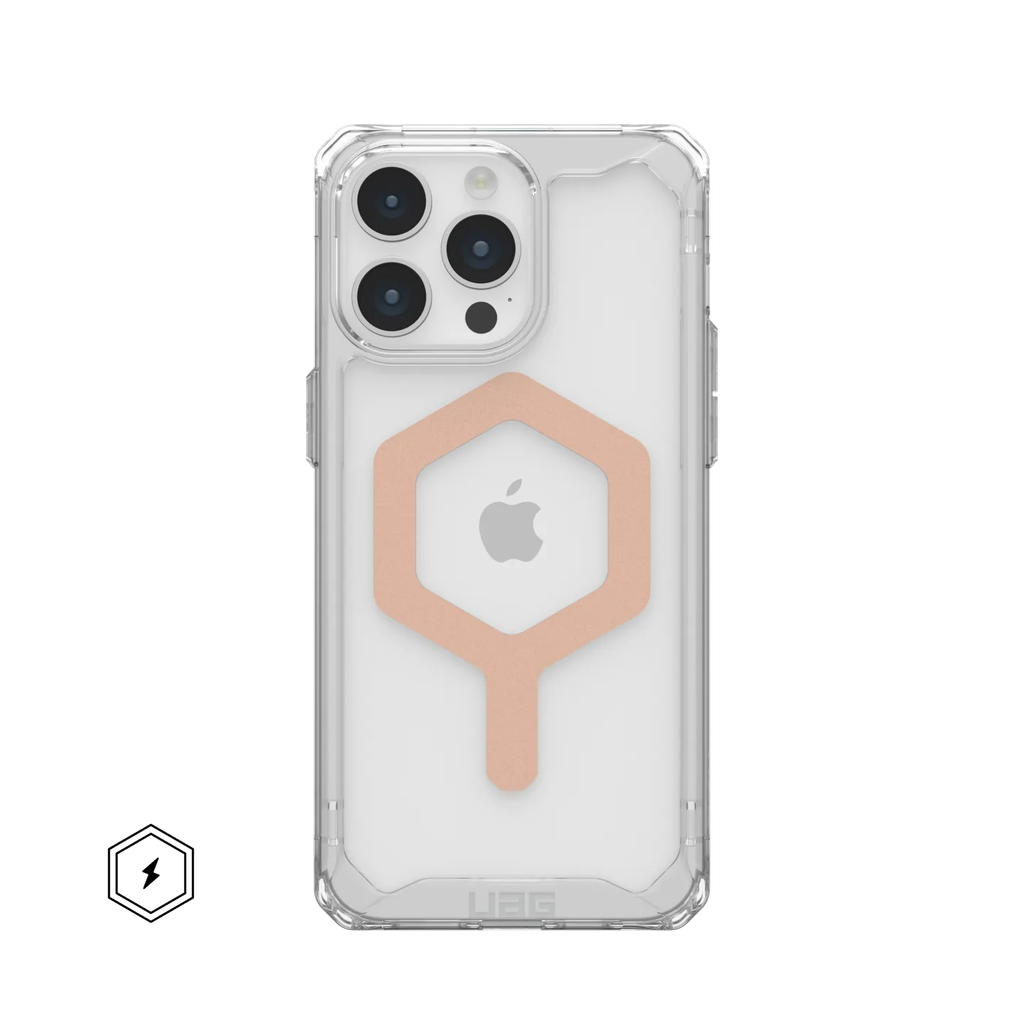 UAG_HS_APPLE_IPHONE-2023-SUPERMAN_PLYO-MAGSAFE_ICE-ROSEGOLD_STD_01_MAGASAFE_ICON