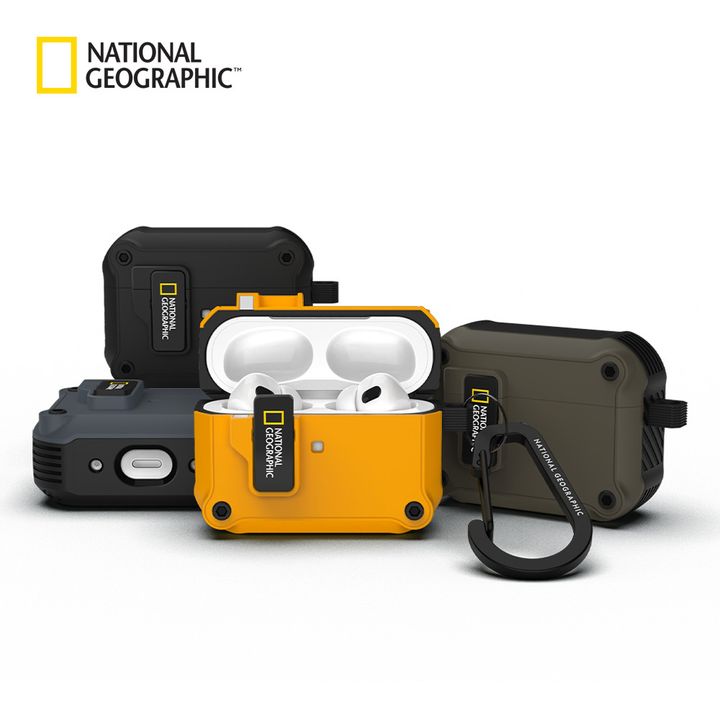 Nat Geo Rugged Bumper Lock Case (AirPods Pro Series)-TN1