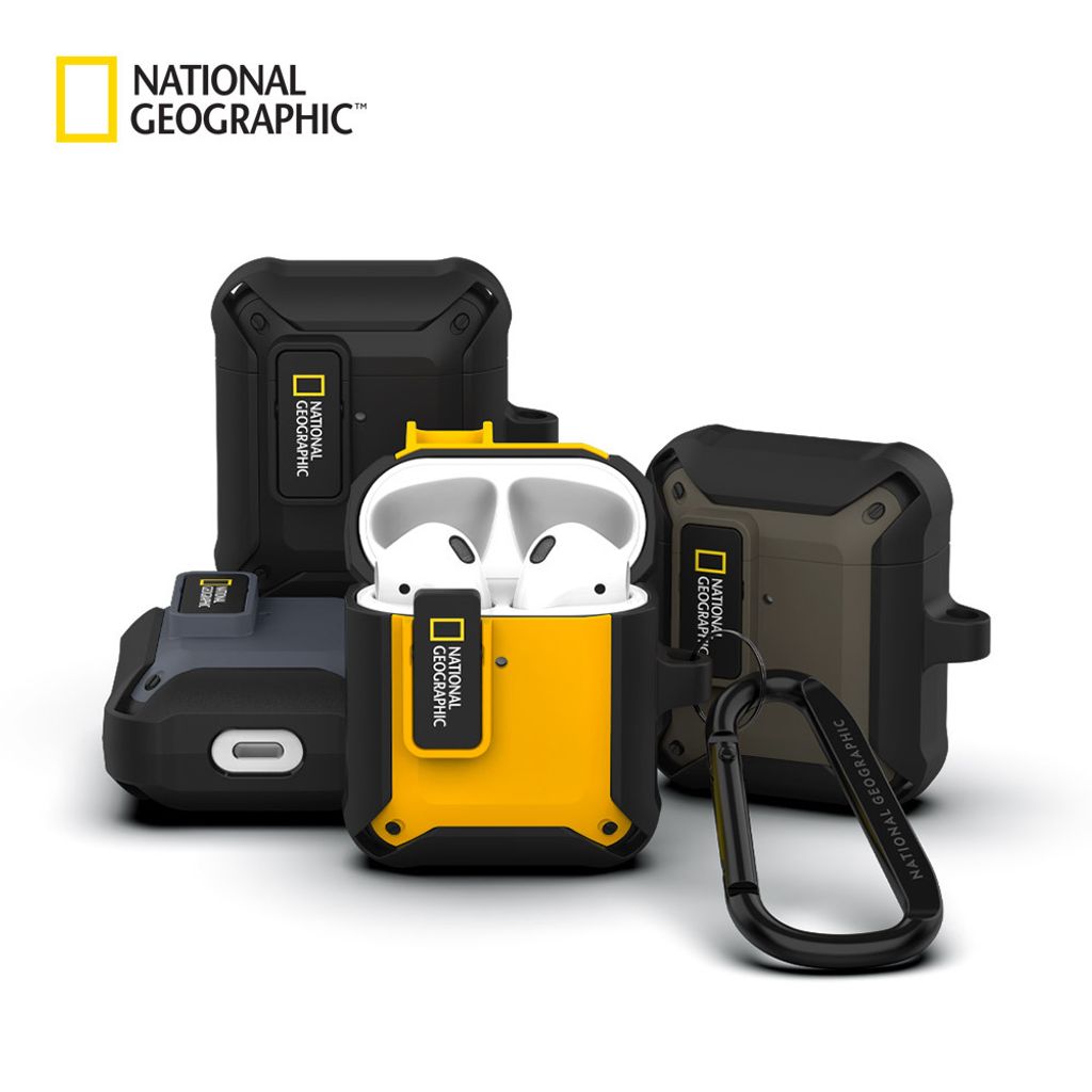 Nat Geo AirPods Rugged Bumper Lock Case (Thumbnail)