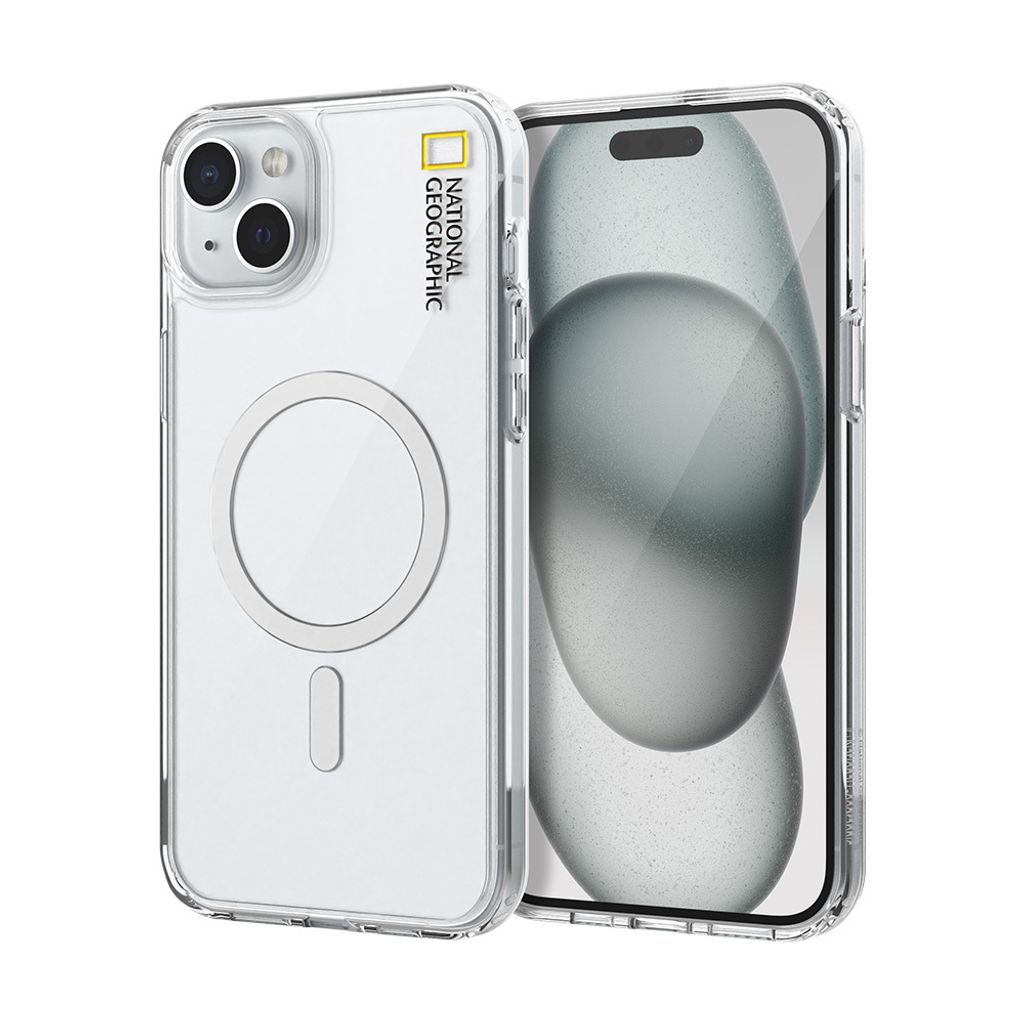 Nat Geo iPhone 15 Plus Magsafe Clear Case_Thumbnail_Side