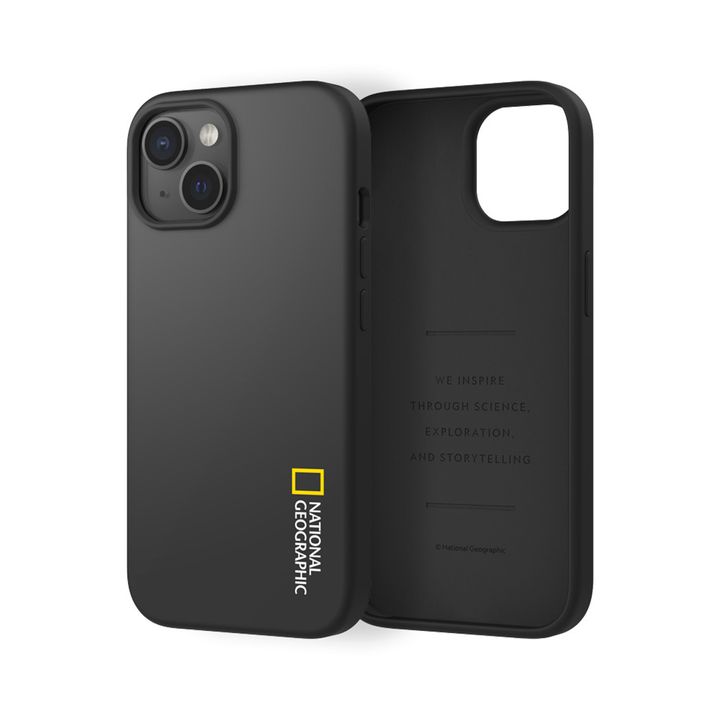iPhone 15_Silicone_Side Perspective(Black)