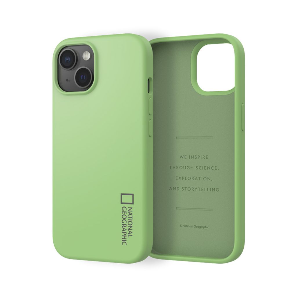 iPhone 15_Silicone_Side Perspective(Green)