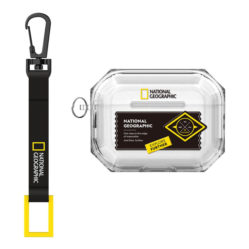 Nat Geo Crystal Bumper Wappen Case (AirPods Pro Series)-TN5