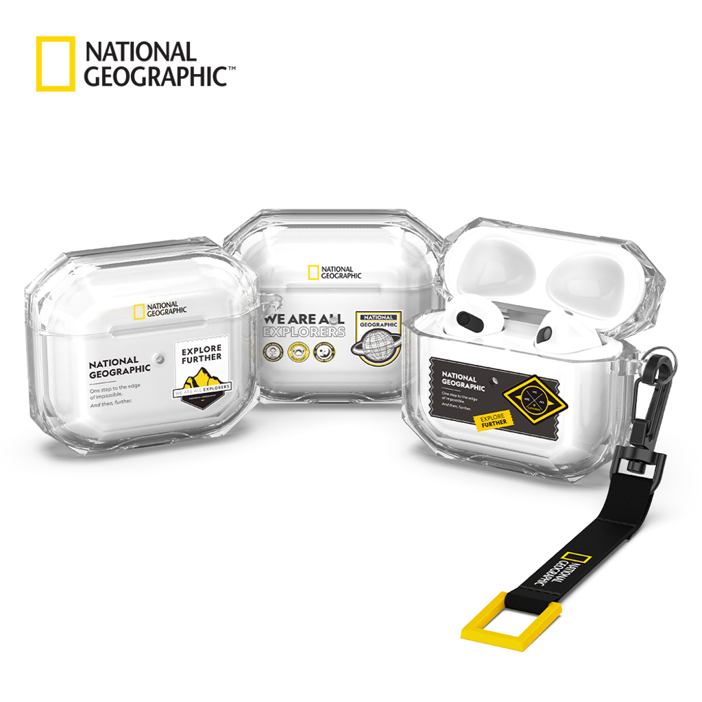 Nat Geo AirPods 3 Crystal Bumper Wappen Case (Thumbnail)5