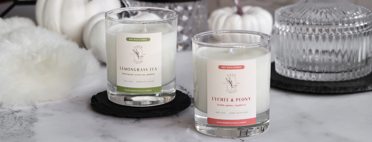 Good Company Candles - Premium Hand-Poured Soy Candles | Luxury Phthalate-Free Scents