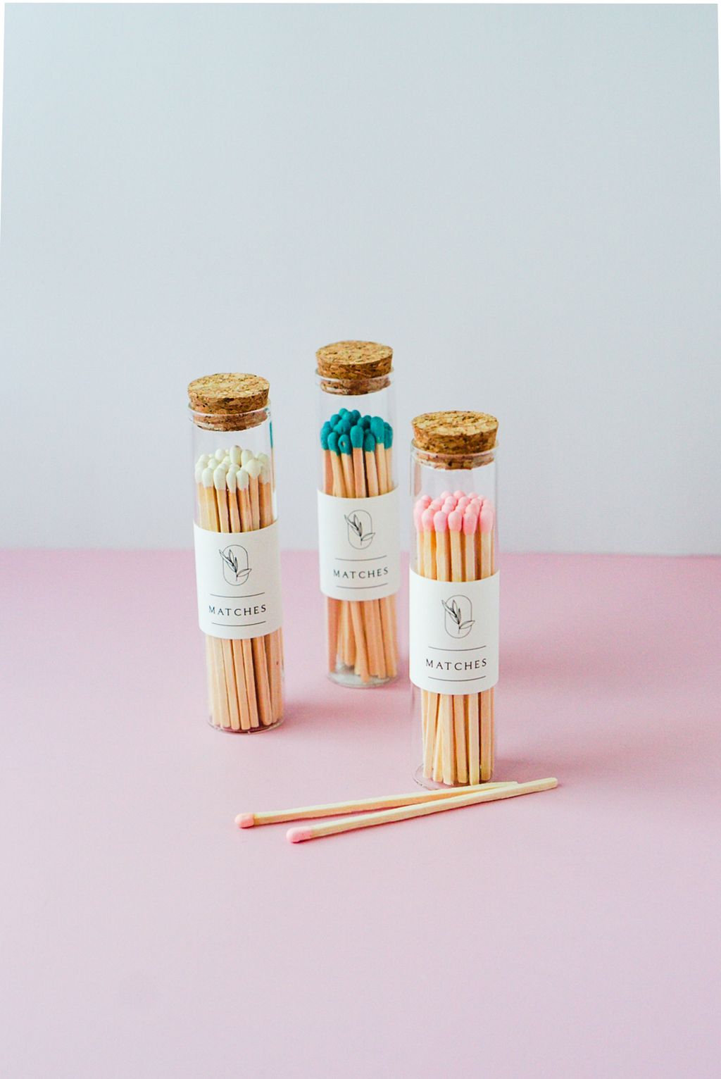 Matches in Jar XXL Colourful Matchsticks Good Company Candles